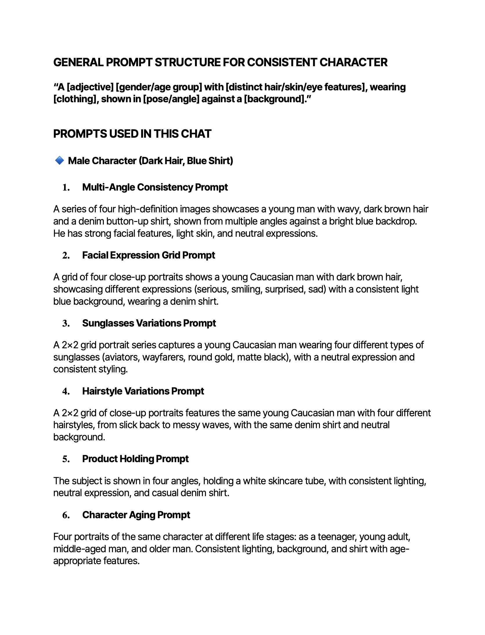 Cấu trúc nhắc nhở chung cho tính nhất quán