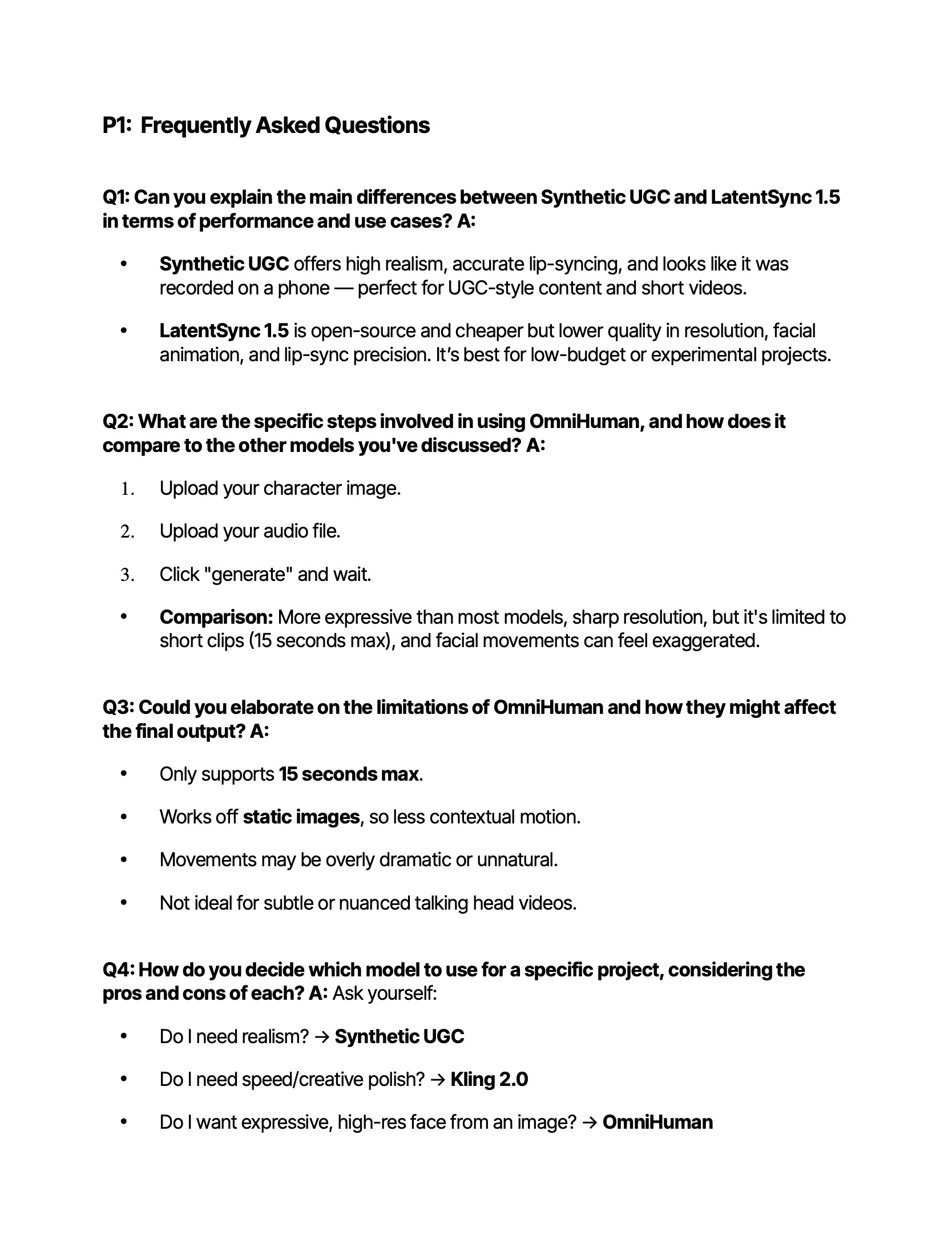 Phần 1: Câu hỏi thường gặp