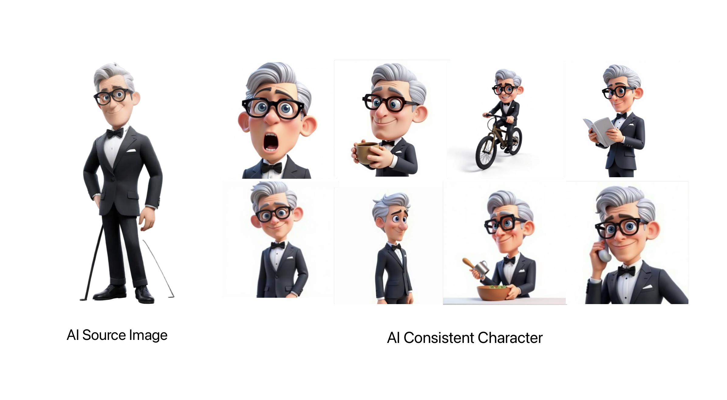 Animated Consistent Character